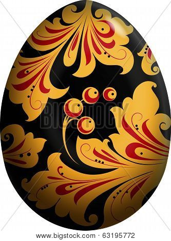 easter egg hohloma