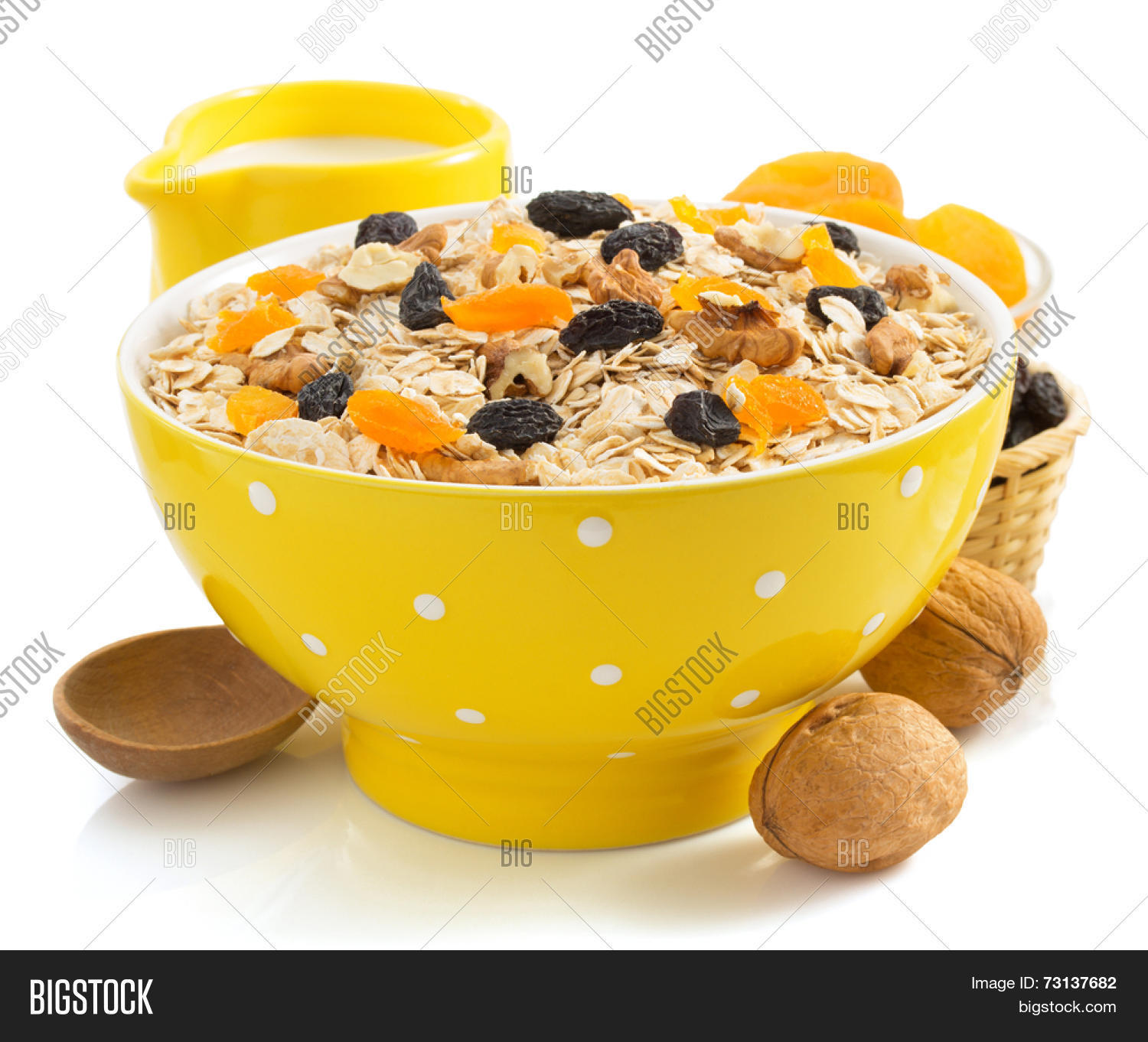 Bowl Cereals Muesli Image & Photo (Free Trial) Bigstock