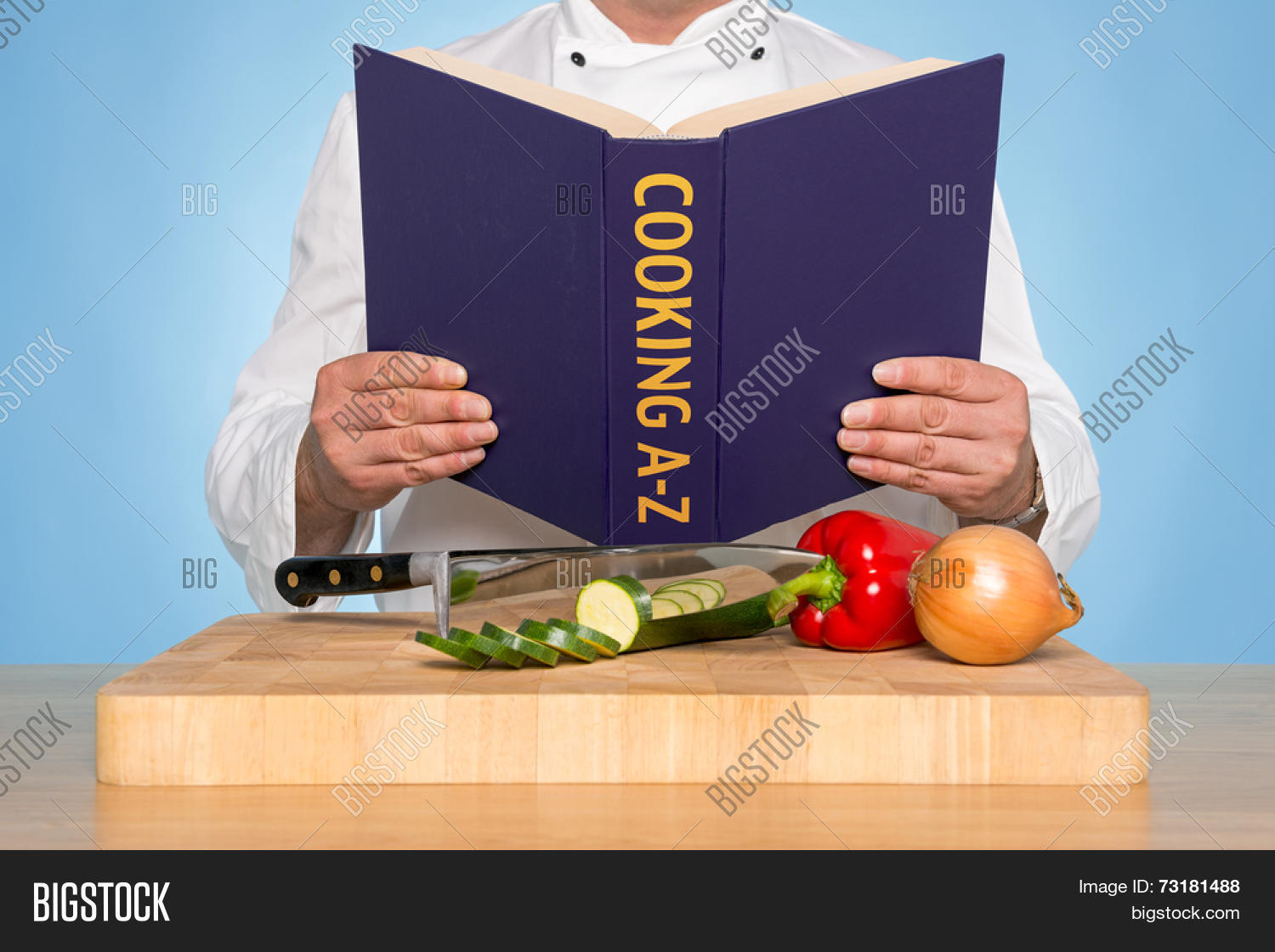 Chef Reading COOKING Image & Photo (Free Trial) Bigstock