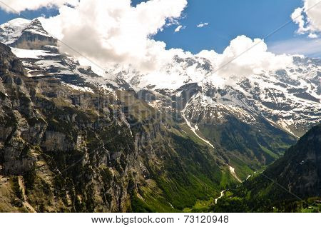 Beautiful Alps Landscape