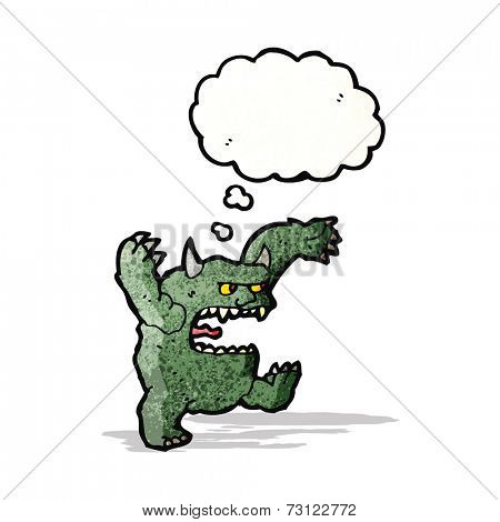 cartoon monster 