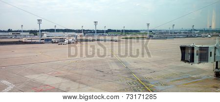 PARIS - SEPTEMBER 04: Orly Airport on September 04, 2014 in Paris, France. Paris Orly Airport is an international airport located partially in Orly, south of Paris
