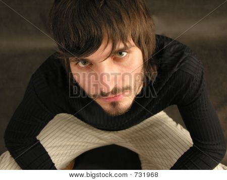 beardman 座る