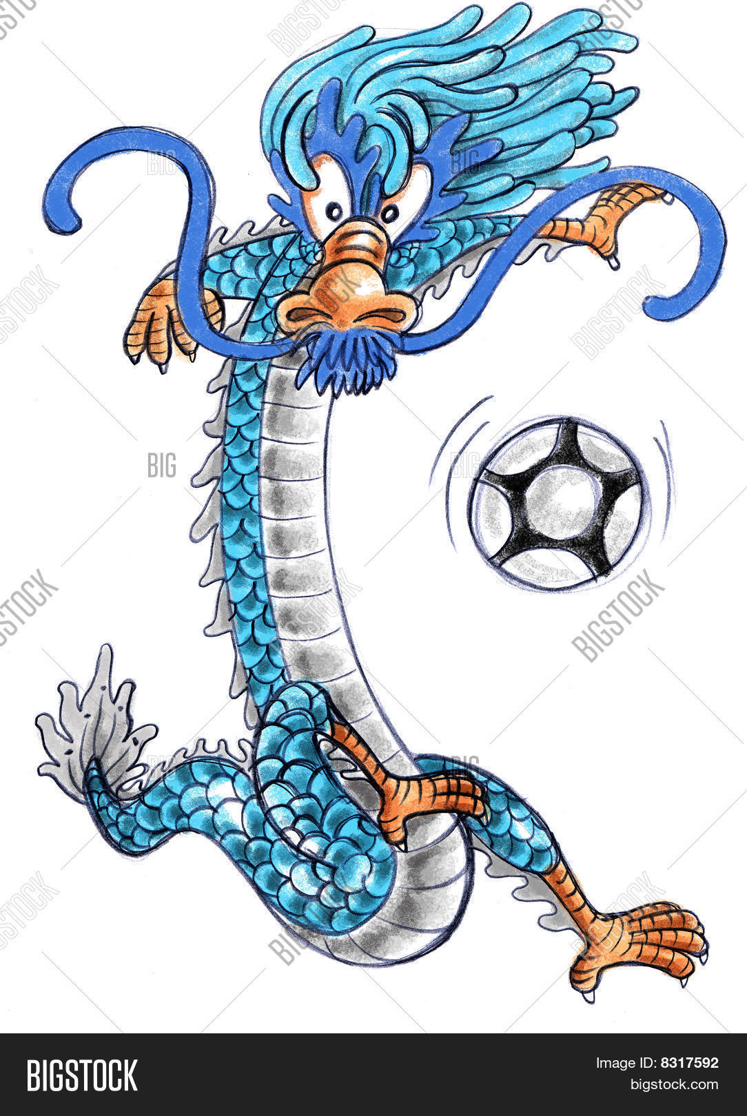 Football Dragon Image & Photo (Free Trial) Bigstock