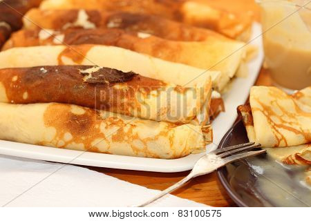 Two Types Of Pancakes