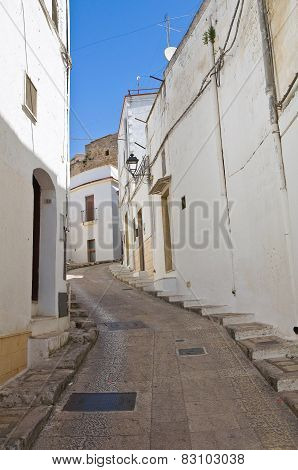 Alleyway. Laterza. Puglia. Italy.