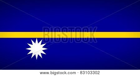 Flag Of Nauru