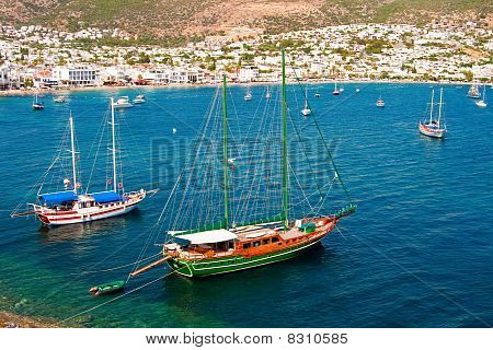 Yachter i Bodrum
