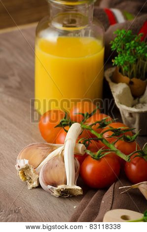 Roasted Cherry Tomato Sauce And Ricotta On Toast