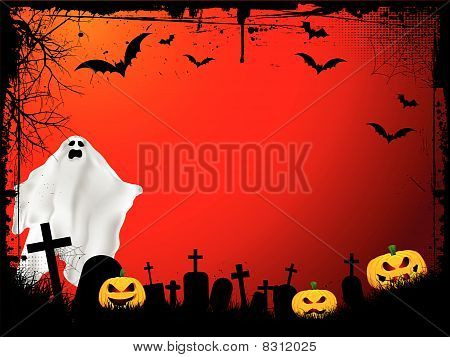 Grunge Halloween Background