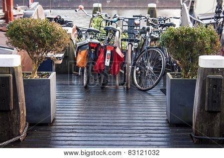 Row Of Bikes