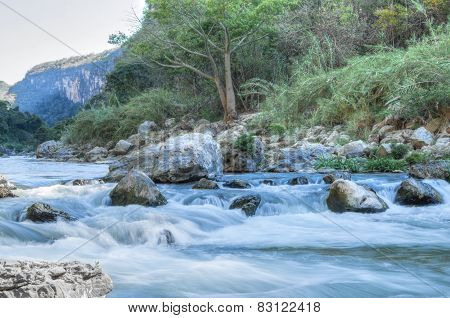 Tropical Canyon River