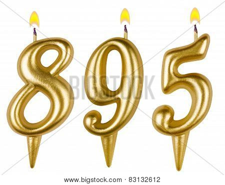 Candles Number Eight Hundred Ninety-five