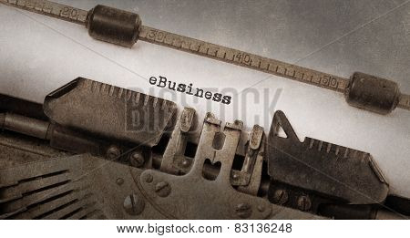 Vintage Typewriter