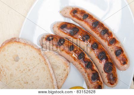 Traditional German Wurstel Sausages