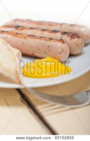 Traditional German Wurstel Sausages