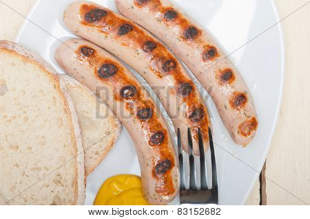 Traditional German Wurstel Sausages