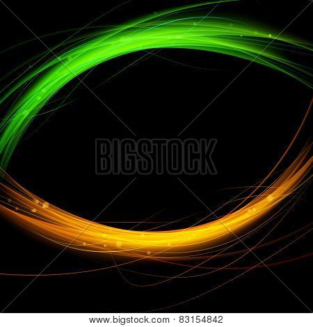 Fusion Abstract Background Flare Speed Line