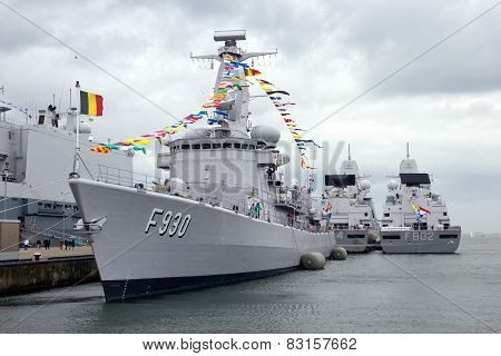 Belgian Navy Frigate