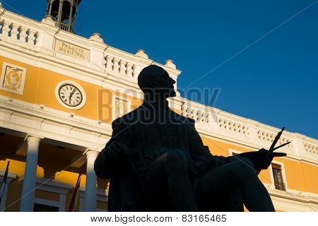 Luis De Morales Sculpture Silhouette