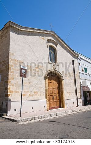 Church of St. Antonio. Laterza. Puglia. Italy.