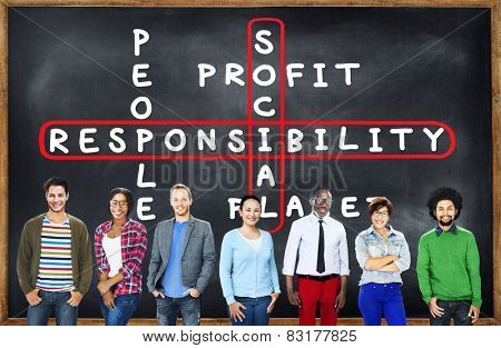 Social Responsibility Reliability Dependability Ethics Concept