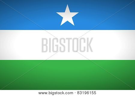 Flag Of Puntland.