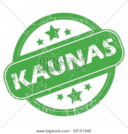 Kaunas green stamp