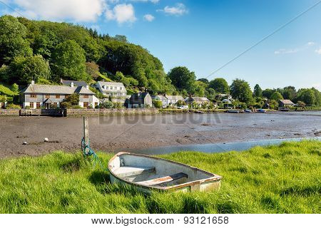 Rowing Boat At Lerryn