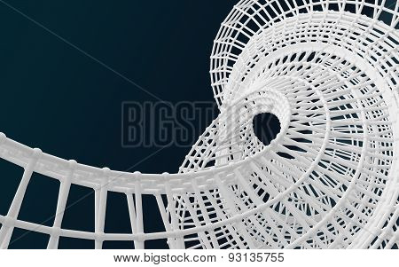 white structure abstract background