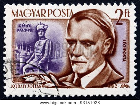 Postage Stamp Hungary 1953 Zoltan Kodaly, Hungarian Composer