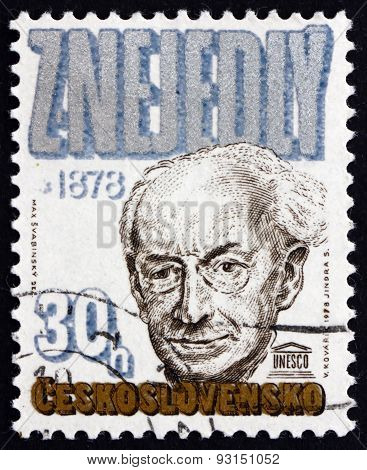 Postage Stamp Czechoslovakia 1978 Zdenek Nejedly, Musicologist A