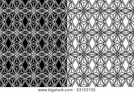 Abstract Geometric Seamless Pattern Background