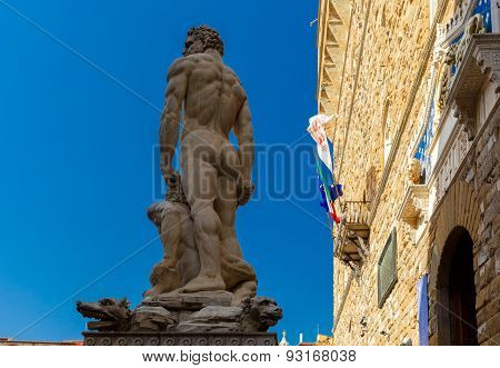 Hercules and Cacus in Florence, Italy
