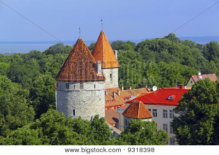 Torres de Tallin, estonia