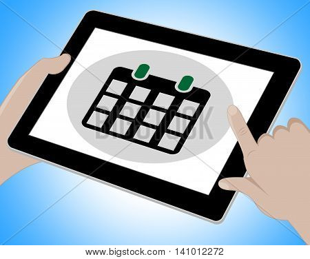 Schedule Tablet Represents Computing Www And Timetable