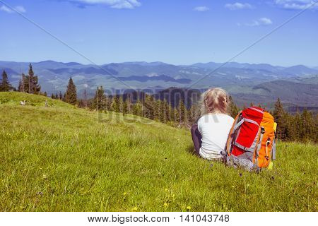 Girl Hiker