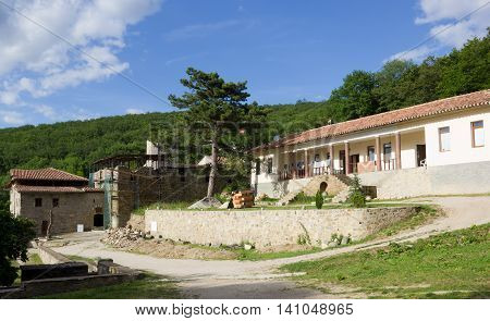 Medieval Armenian monastery of Surb Khach in the Crimea