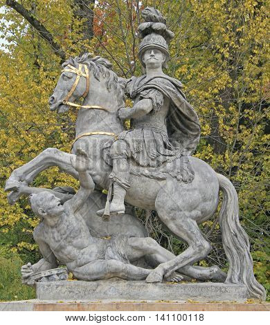 Monument To King John Iii In Lazienki Park, Warsaw