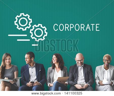 Corporate Corporation Company Business Enterprise Concept