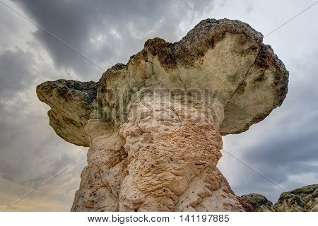 Mushroom Rocks Phenomenon