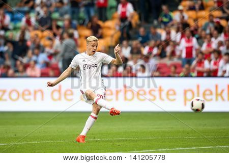 Uefa Champions League Third Qualifying Round Between Ajax Vs Paok