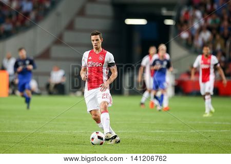 Uefa Champions League Third Qualifying Round Between Ajax Vs Paok