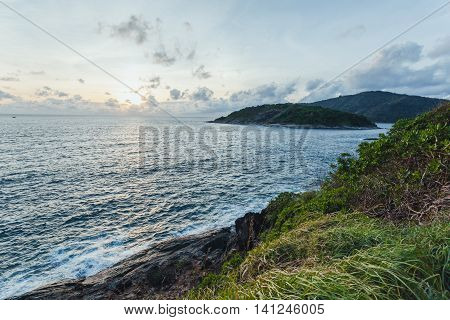 Sunset at Laem Phrom ThepPhromthep Cape south of Phuket
