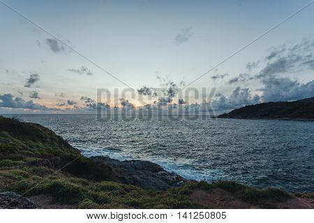 Sunset at Laem Phrom ThepPhromthep Cape south of Phuket