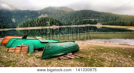 Black Lake Montenegro The Durmitor National Park Montenegro tourist attraction
