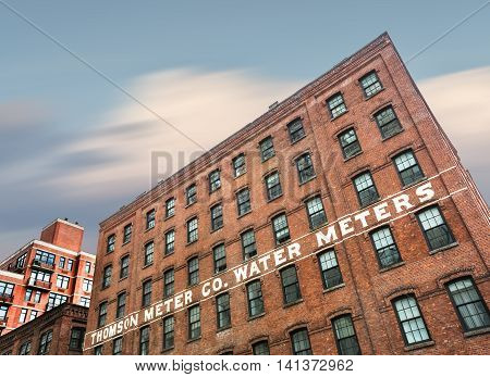Thompson Water Meter Building In Nyc