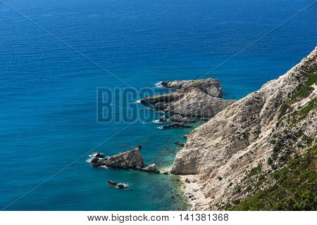 Rocks near Petani Beach, Kefalonia, Ionian Islands, Greece