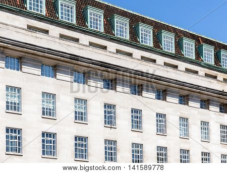 The Exterior Of Edwardian Baroque Style Building