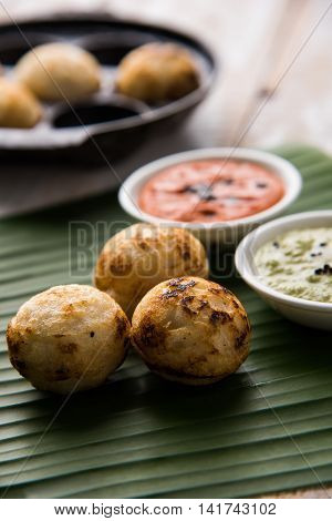 south indian famous breakfast item Appe or Appam or Rava Appe
